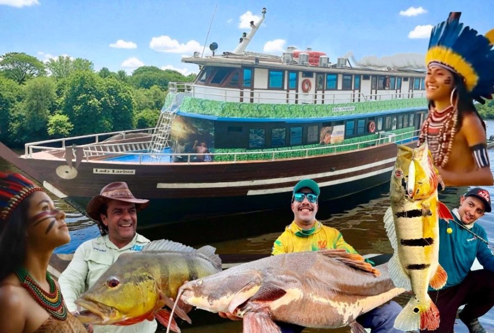 IATE AMAZ�NIA com 14 suite - O maior e mais robusto de toda a Amaz�nia. Atuando em 5 estados com pesca esportiva, turismo e apoio log�stico. Contate +55 (92) 99133-0999.