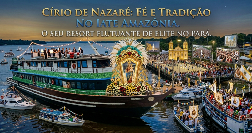 O Iate Amaz�nia tem 14 su�tes. Hospedagem fluvial de alto n�vel e muito conforto. Pesca Esportiva, Eventos, Cruzeiros e Apoio Log�stico. Opera nos estados do Amazonas, Roraima, Rond�nia, Par� e Amap�. � o maior, o mais robusto e mais completo de sua categoria, com casco duplo refor�ado, dois propulsores e calado baixo de 1,10m, permitindo navega��o tanto em �guas rasas como em �reas turbulentas e profundas. Seguran�a e Sustentabilidade acima de tudo. Contato +55 (92) 99133-0999.