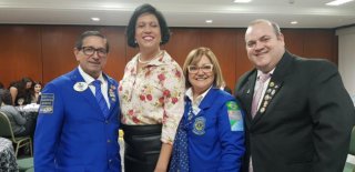 GOVERNADOR NO LIONS AMIGOS SEM FRONTEIRAS