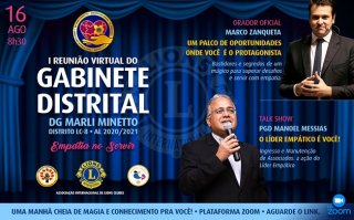 1� Reuni�o do Gabinete Distrital Distrito LC-8