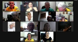 Reuni�o de Apoio com Presidente e Past Presidentes do Conselho de Governadores do DMLC