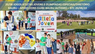 Olimp�adas especiais Bauru - Lions Clube Bauru Autismo