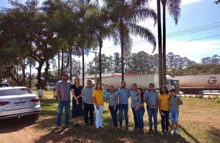 Visita Oficial - LIONS Clube Chapad�o do Sul