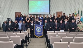 visita Oficial da Governadora MJF M�rcia Cristina Gon�alves - LIONS Clube de Chapad�o do Sul