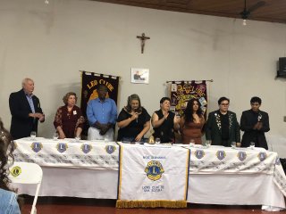 Festiva de Transmiss�o de Cargos e Posse de nova diretoria do LIONS Clube de Ilha Solteira