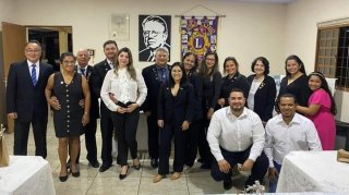 Festiva de Transmiss�o de Cargos e Posse de Nova Diretoria do LIONS Clube de Iacri