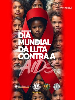 1� de Dezembro: Dia Mundial de Luta Contra a AIDS