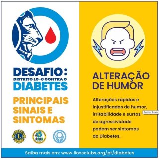 Desafio: Distrito LC-8 contra o Diabetes - Altera��o de Humor