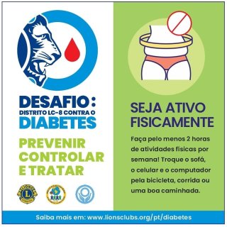 Desafio: Distrito LC-8 contra o Diabetes - Exerc�cios F�sicos