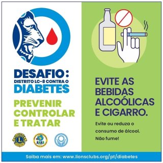 Desafio: Distrito LC-8 contra o Diabetes - Bebidas Alco�licas