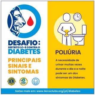 Desafio: Distrito LC-8 contra o Diabetes - Poli�ria