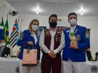 Visita Oficial ao LIONS Clube de Junqueiropolis