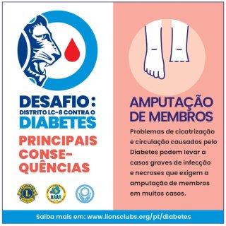 Desafio: Distrito LC-8 contra o Diabetes - Amputa��o de Membros