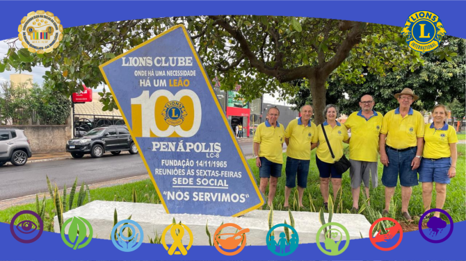 A��es Lions Clube Pen�polis