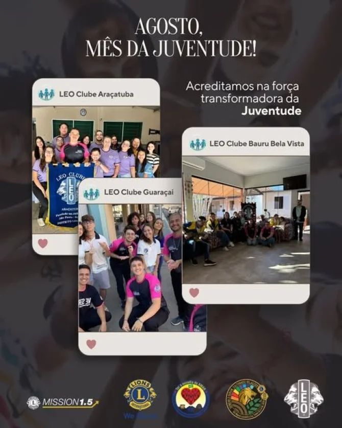 Agosto  Ms da Juventude