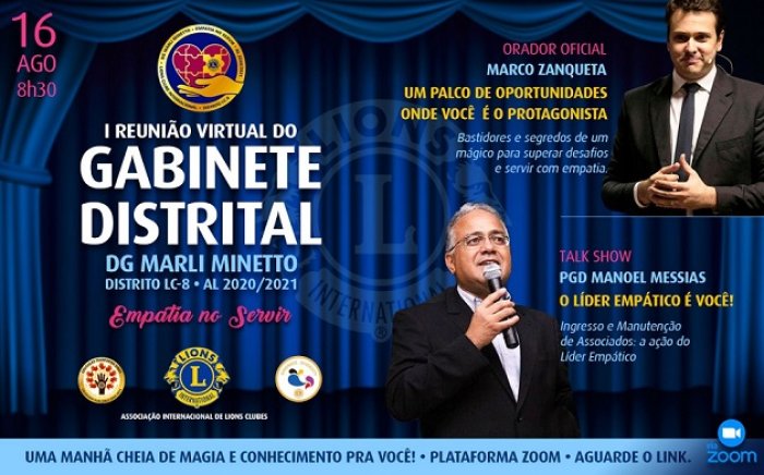 1� Reuni�o do Gabinete Distrital Distrito LC-8