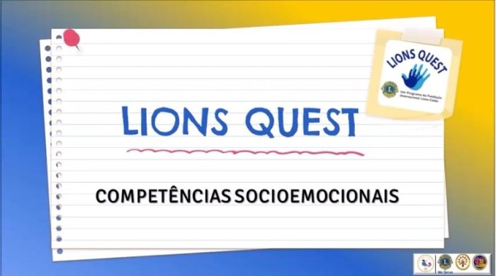 Reuni�o sobre LIONS Quest