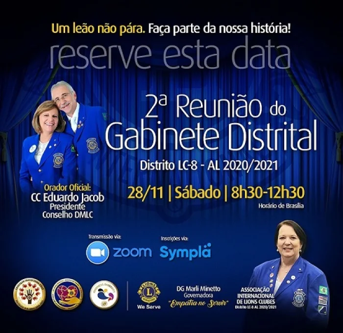 2 Reunio de Gabinete Distrito LC-8 AL 2020.2021