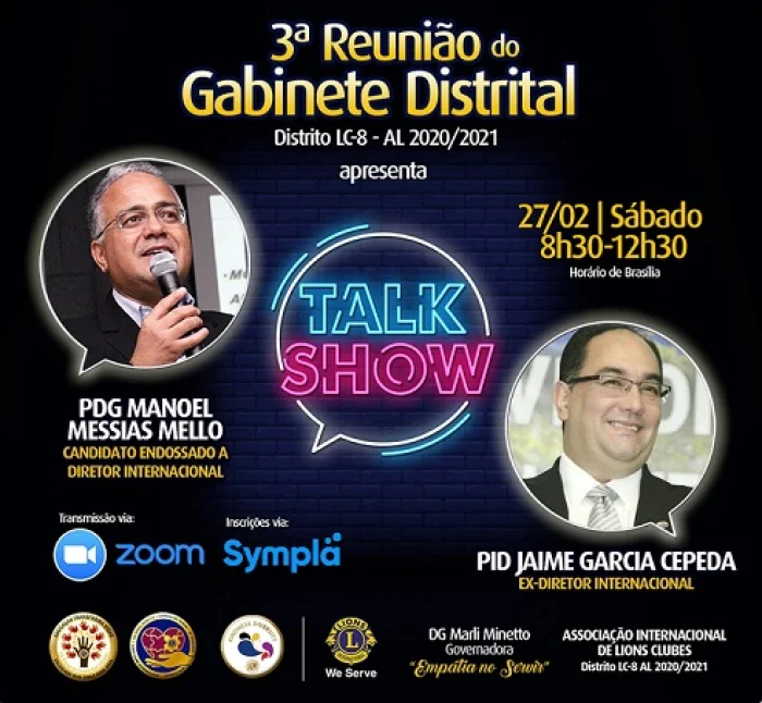 3ª Reunião de Gabinete Distrito LC-8 AL 2020.2021