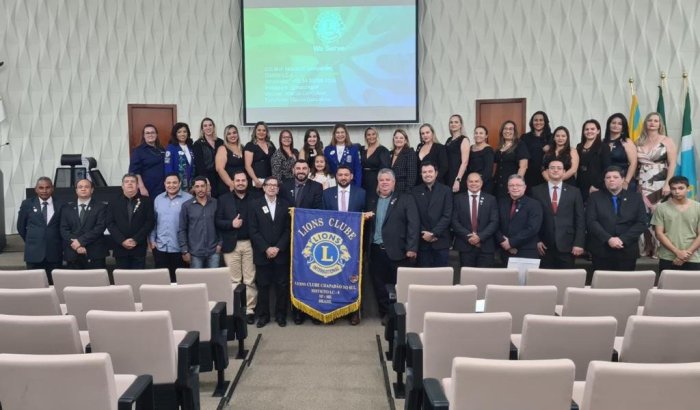visita Oficial da Governadora MJF M�rcia Cristina Gon�alves - LIONS Clube de Chapad�o do Sul