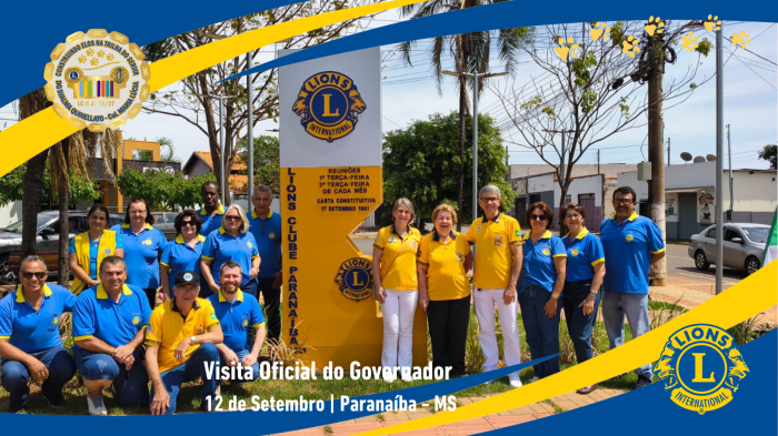 Visita Oficial Lions Clube Parana�ba