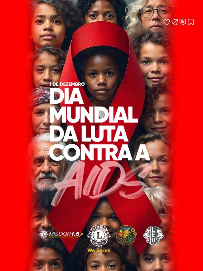 1� de Dezembro: Dia Mundial de Luta Contra a AIDS
