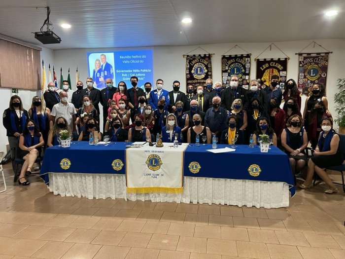 Visita Oficial ao Lions Clube de Tup�