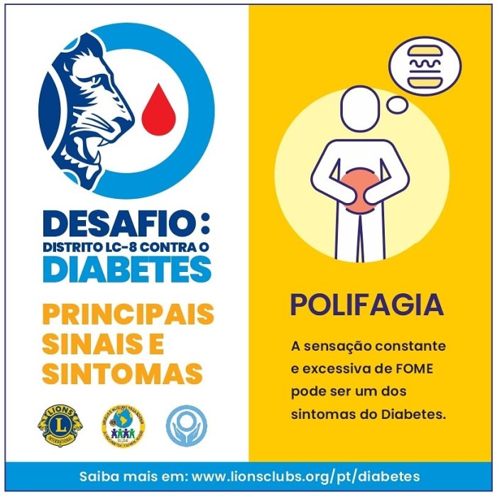 Desafio: Distrito LC-8 contra o Diabetes - Polifagia