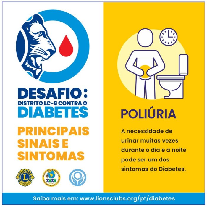 Desafio: Distrito LC-8 contra o Diabetes - Poli�ria
