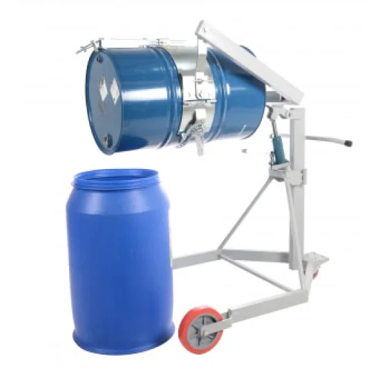 Transportador e Entornador Hidrulico de Tambor 300kg - TBHI-01