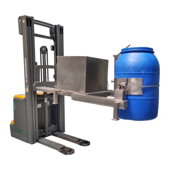 SBI-02 - SUPORTE BASCULADOR TAMBOR PARA EMPILHADEIRA
