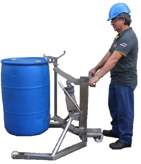 THI-301 Transportador Hidrulico de Tambor e Bombona - Rebaixado