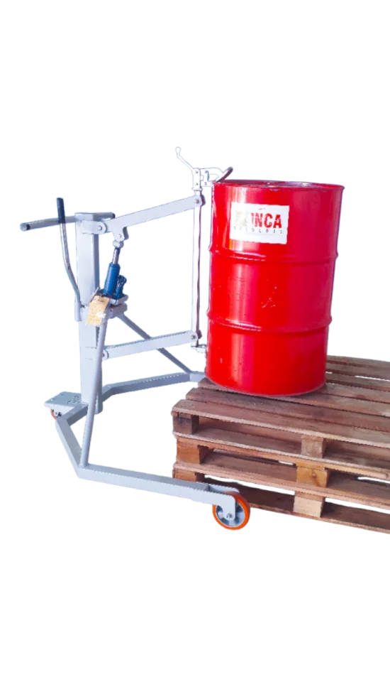 THI-500 Transportador Hidrulico Tambores e Bombonas