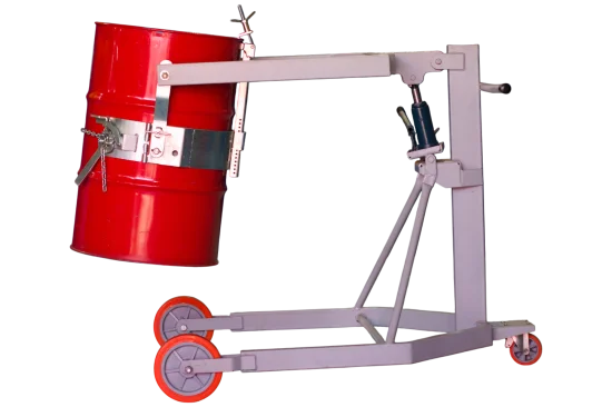 Transportador e Entornador Hidrulico de Tambor 300kg - TBHI-01
