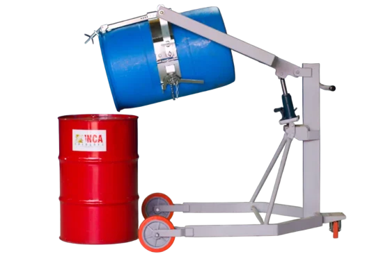 Transportador e Entornador Hidrulico de Tambor 300kg - TBHI-01