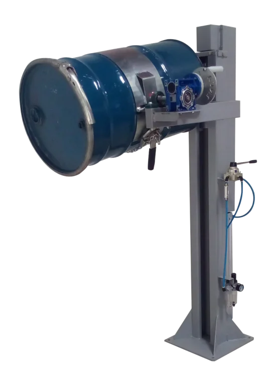 EBP-01 Elevador Pneum�tico com Entornamento Manual para Tambor e Bombona