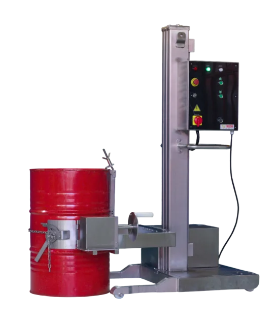 EBEI-05 Elevador El�trico com Entornamento Manual para Tambor e Bombona - M�vel