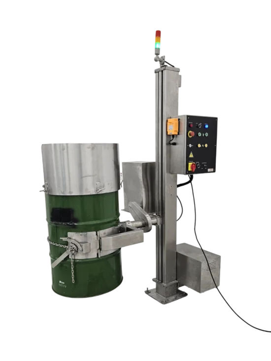 EBEI-09 Elevador e Entornador El�trico para Tambor e Bombona - Fixo