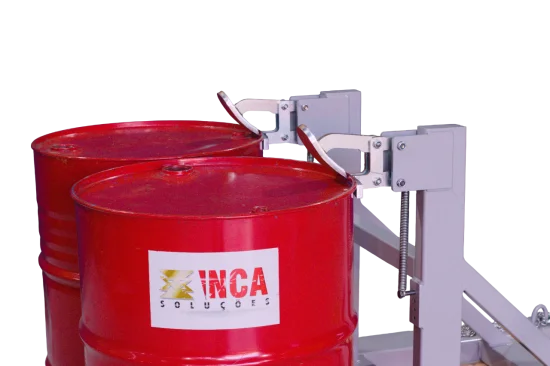 SE-02 Suporte Duplo de Tambor e Bombona para Empilhadeira