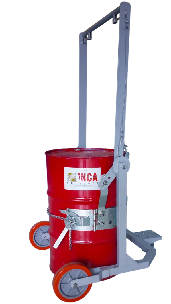 TBI-01 Carrinho Transportador e Basculador de Tambores