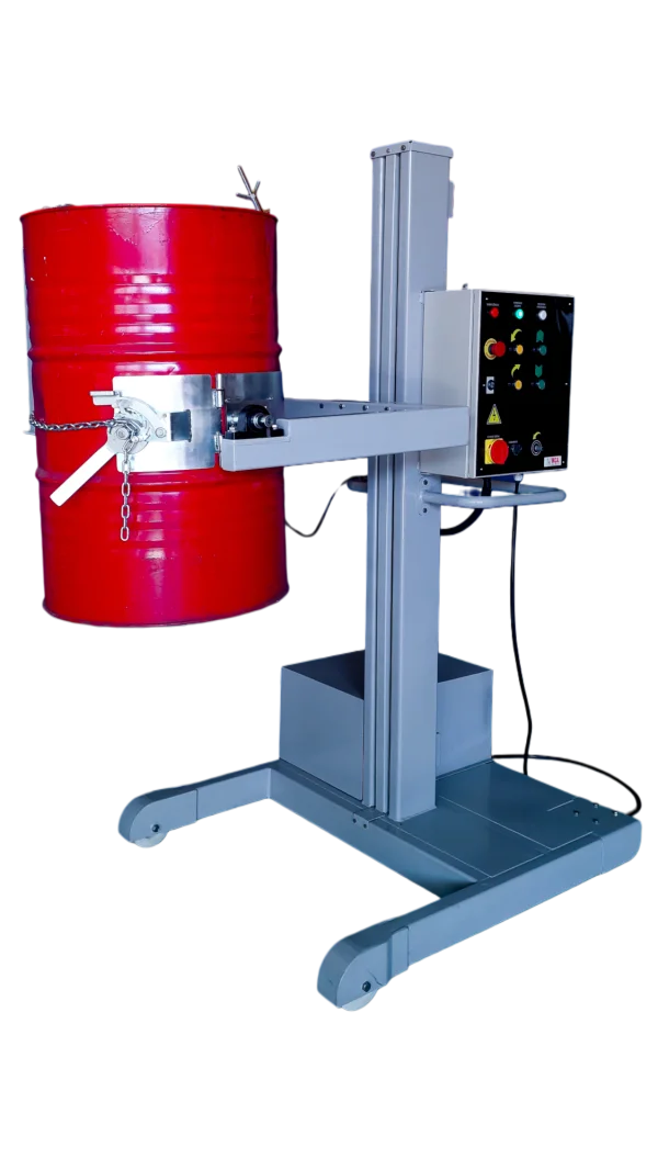 EBEI-07 - Elevador e Basculador de Tambor e Bombonas - Eltrico