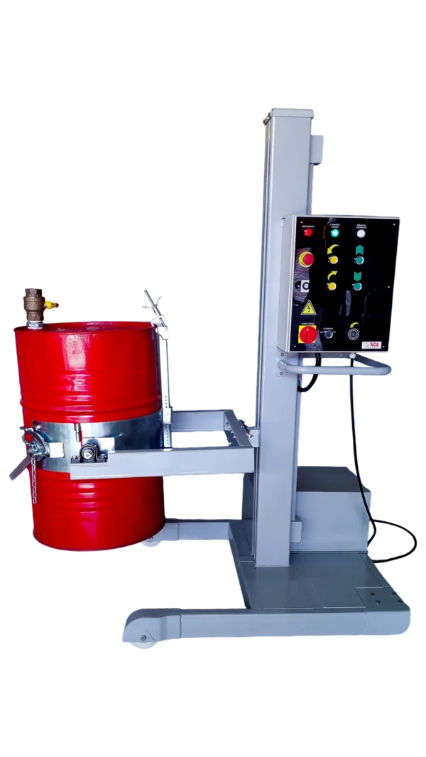 EBEI-07 - Elevador e Basculador de Tambor e Bombonas - Eltrico