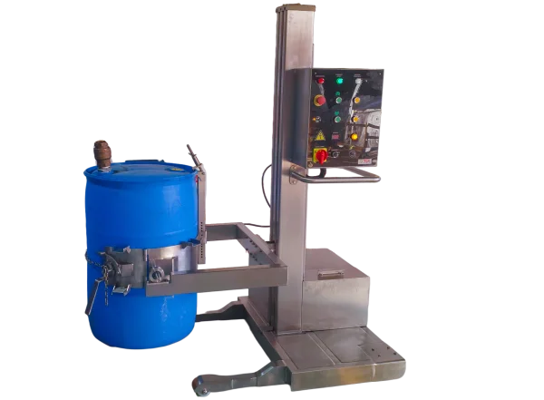 EBEI-06 - Elevador Basculador de Tambor Automatizado - com Bateria