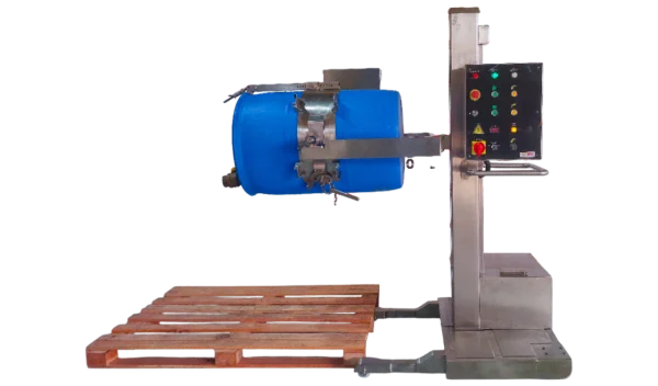 EBEI-06 - Elevador Basculador de Tambor Automatizado - com Bateria