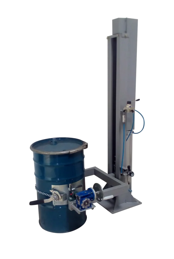 EBP-01 Elevador Pneum�tico com Entornamento Manual para Tambor e Bombona
