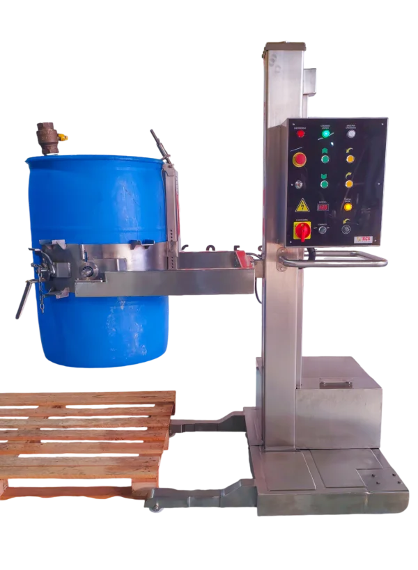 EBEI-06 Elevador e Entornador El�trico com Bateria para Tambor e Bombona