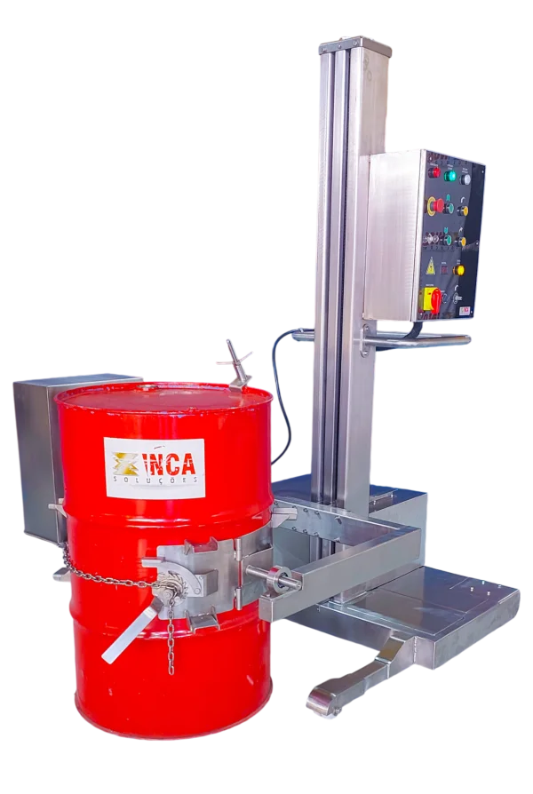 EBEI-06 Elevador e Entornador El�trico com Bateria para Tambor e Bombona