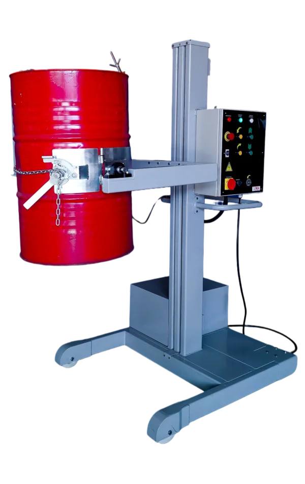 EBEI-07 Elevador e Entornador El�trico para Tambor e Bombona