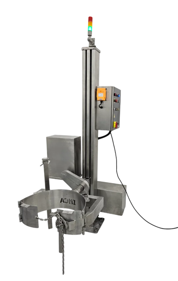 EBEI-09 Elevador e Entornador El�trico para Tambor e Bombona - Fixo