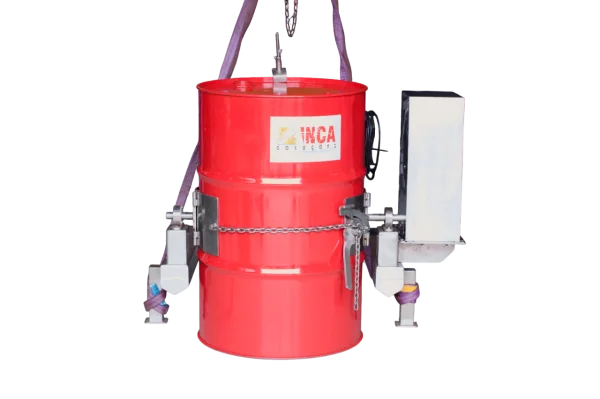 SBI-02 Suporte Entornador El�trico de Tambor e Bombona para Empilhadeira